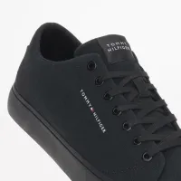Кроссовки Tommy Hilfiger Hi Vulc Low Canvas FM0FM04882-BDS - Черные