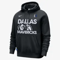 Dallas Mavericks Club Courtside мужские Nike NBA Pullover Толстовка с капюшоном цвет черный