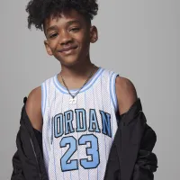 Nike Jordan23 Big дитячі Printed Jersey колір білий