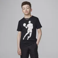 Nike Air Jordan Big детские Dots Graphic футболка цвет черный