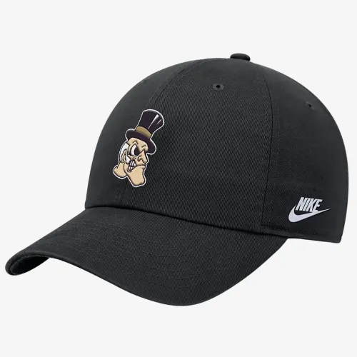 Wake Forest Nike College Cap цвет черный
