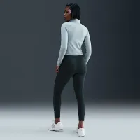 Nike Sportswear Classic женская С высокой Талией 7/8 лосины цвет зеленый