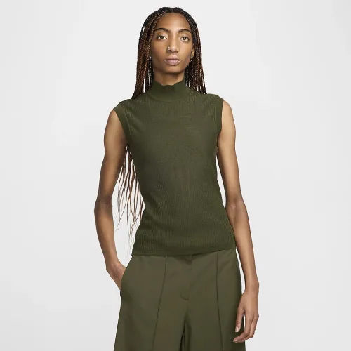 Nike Every Stitch Consideколір червоний жіноча Knit Tank Top колір зелений