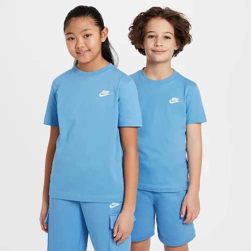 Nike Sportswear Big детские футболка синий
