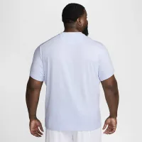 Nike Primary чоловічі Dri-FIT Short-Sleeve Versatile Top колір сірий