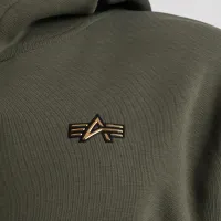 Кофта/футболка Alpha Industries 3D Small Logo 148337142 - зеленая