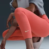 Nike Sportswear Classic женская С высокой Талией 7/8 лосины Orange