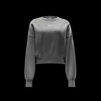 Nike Sportswear Phoenix Fleece жіноча Over-оверсайз Crew-Neck світшот колір зелений