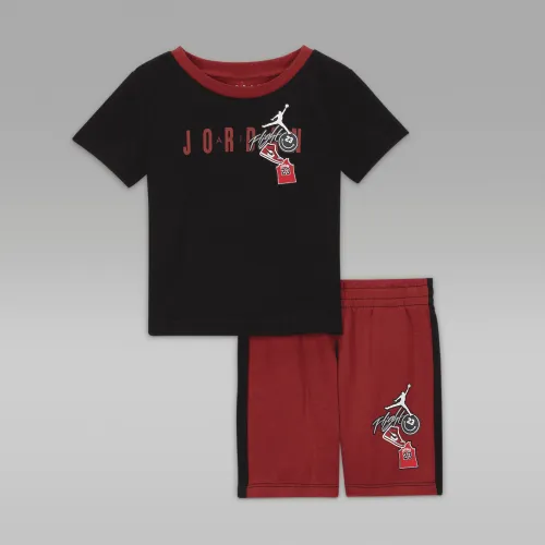 Nike Air Jordan Baby (12-24M) 2-Piece шорты набор цвет красный