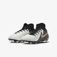 Nike Jr. Phantom Luna 2 Club Little/Big дитячі MG High-Top футбольні бутси колір білий
