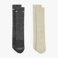Nike Everyday Plus Cushioned Crew Socks (2 Pairs) Multi-Color