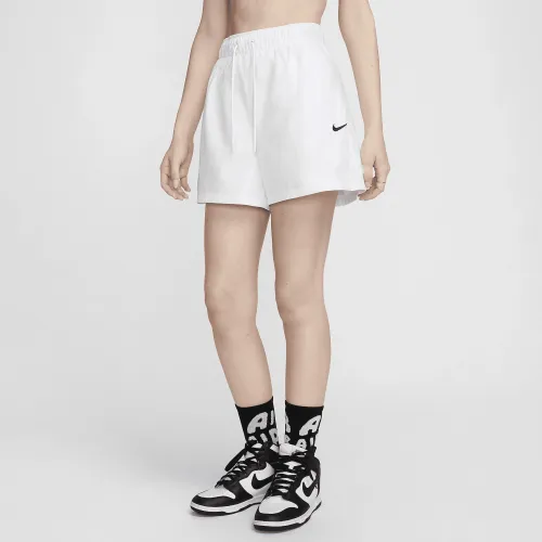 Nike Sportswear Essentials женская Repel Mid-Rise шорты цвет белый
