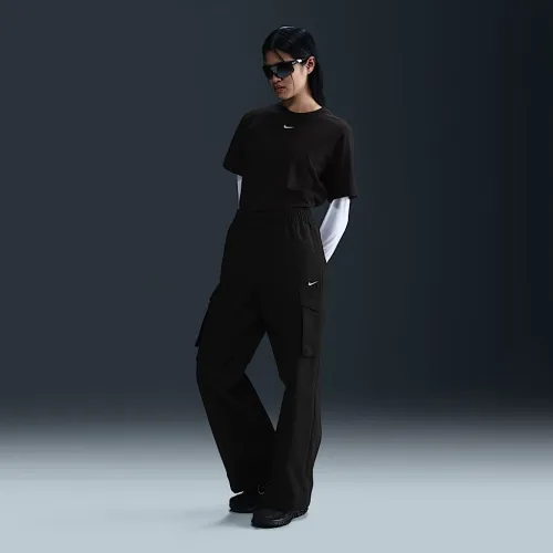Nike Sportswear Everything Wovens женская Mid-Rise Cargo Pants цвет черный
