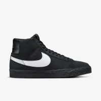Nike SB Zoom Blazer Mid Skate Кроссовки цвет черный