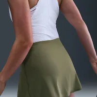 Nike Victory женская Dri-FIT Straight Tennis юбка цвет зеленый