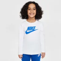 Nike Club Little дитячі Long Sleeve футболка, Vest, and Pants комплект блакитний