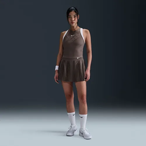 NikeCourt Slam женская Dri-FIT Tennis юбка цвет серый