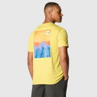 Футболка The North Face Foundation Heat 0A882XQOA1 - желтая