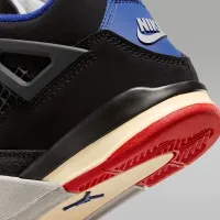 Nike Jordan 4 Retro Little дитячі Кросівки колір чорний