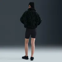 Nike Sportswear женская High-Pile Fleece Куртка цвет черный