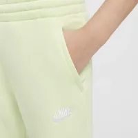 Nike Sportswear Club Fleece Big детские Joggers цвет зеленый