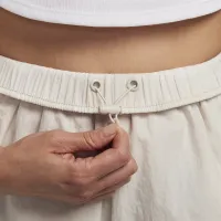 Nike Sportswear Essential жіноча High-Rise Woven шорти колір коричневий