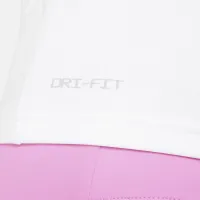 Nike Swoosh Big Kids' (Girls') Long-Sleeve Hydroguard White