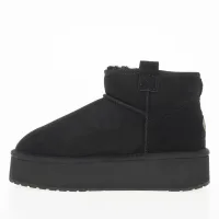 Кроссовки Emu Australia Foy Flatform Micro W13073BLAK - Черные