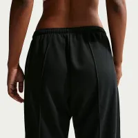 Nike Sportswear Chill Terry женская Mid-Rise French Terry Open-Hem Pants цвет черный