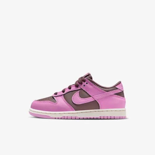 Nike Dunk Low Little детские Кроссовки цвет фиолетовый