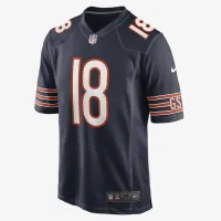 Caleb Williams Chicago Bears мужские Nike NFL Game Jersey синий