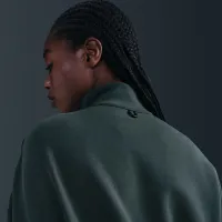 Nike 24.7 ImpossiblySoft жіноча Dri-FIT оверсайз 1/2-Zip Top колір зелений