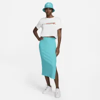 Nike Sportswear женская Cropped футболка цвет белый