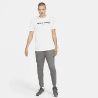 Nike Dry мужские Dri-FIT Taper Fitness Fleece Pants цвет серый