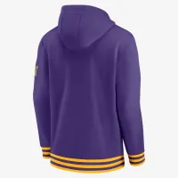 LSU Tigers Legacy Retro Men’s Nike College Pullover Толстовка з капюшоном колір фіолетовий