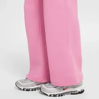 Nike Sportswear Club Fleece Girls' Wide-Leg Pants Pink