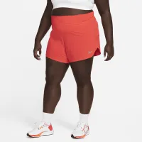 Nike Eclipse Women's Running Shorts (Plus Size) Red