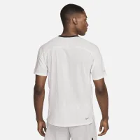 Nike Trail Solar Chase мужские Dri-FIT Short-Sleeve Running Top цвет белый