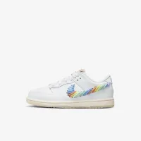 Nike Dunk Low SE Little дитячі Кросівки колір білий