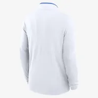 Nike UCLA Victory мужские Jordan Brand Dri-FIT College 1/2-Zip Long-Sleeve Top цвет белый