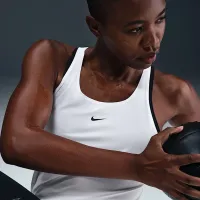 Nike Pro женская Dri-FIT Tank Top цвет белый