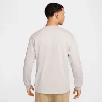 Nike Sportswear Premium Essentials чоловічі Long-Sleeve футболка колір сірий