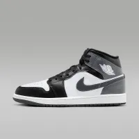 Nike Air Jordan 1 Mid чоловічі Кросівки колір чорний