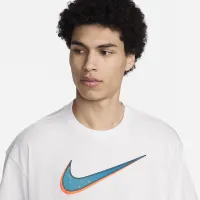 Nike LeBron мужские M90 баскетбольные футболка цвет белый
