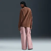 Nike Sportswear Essential женская оверсайз Long-Sleeve футболка цвет коричневый