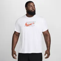 Nike чоловічі Dri-FIT Fitness футболка колір білий