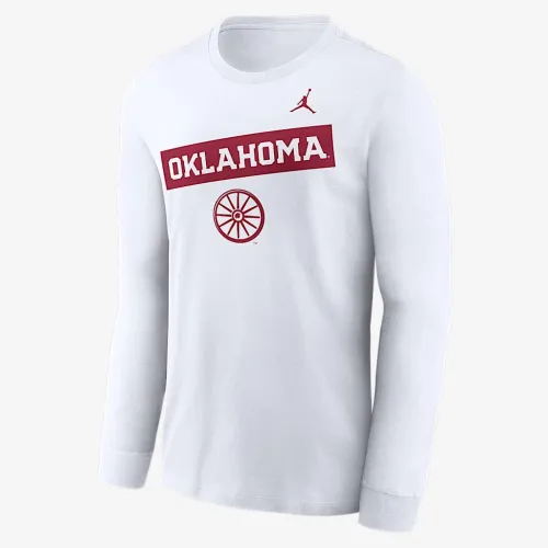 Oklahoma Sooners 2-Hit Classic Location чоловічі Nike College Long-Sleeve футболка колір білий