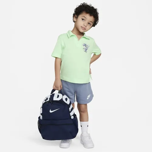 Nike Sportswear Create Your Own Adventure Toddler Polo and шорти комплект блакитний