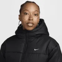 Nike Sportswear Classic Puffer жіноча Therma-FIT Loose Parka колір чорний