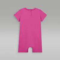 Nike Jordan Air Stacked Baby (12-24M) Romper Pink